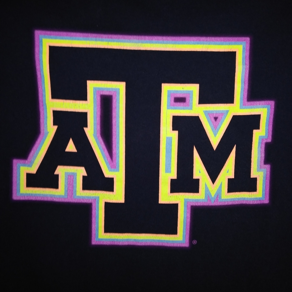 Texas A&M t-shirt.